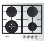 Plaque de cuisson Whirlpool AKTL629/WH gaz 59 cm verre blanc 4 foyers Plaque de cuisson Whirlpool AKTL629/WH gaz 59 cm verre blanc 4 foyers