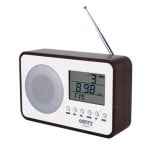 Radio portátil Camry CR 1153 Digital FM LCD Termómetro Alarma Marrón Radio portátil Camry CR 1153 Digital FM LCD Termómetro Alarma Marrón