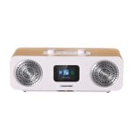 Internetradio Blaupunkt IR50DAB DAB+ FM 20 W Bluetooth Holz/Weiß TFT