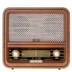 Radio Personal Camry CR 1188 Analógica AM FM 10 W Madera Bluetooth USB AC Radio Personal Camry CR 1188 Analógica AM FM 10 W Madera Bluetooth USB AC