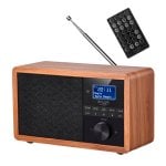 Radio portable Adler AD 1184 numérique DAB+ AM FM Bluetooth 15 W bois Radio portable Adler AD 1184 numérique DAB+ AM FM Bluetooth 15 W bois