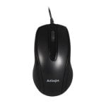 Ratón Activejet AMY-083 USB 1000 DPI Negro Ambidiestro Plug and Play