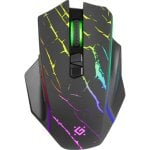 RatĂłn Defender URAN GM-503 RF Wireless 3200DPI Nero RGB 8 Pulsanti Programmabile RatĂłn Defender URAN GM-503 RF Wireless 3200DPI Nero RGB 8 Pulsanti Programmabile