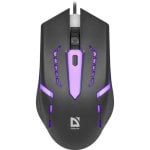 Mouse Defender FLASH MB-600L USB 1200DPI Nero Ambidestro Illuminazione RGB Mouse Defender FLASH MB-600L USB 1200DPI Nero Ambidestro Illuminazione RGB