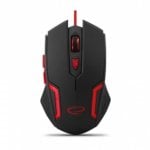 Souris Esperanza EGM205R USB 2400DPI Noir Rouge 6 Boutons LED Rouge tressé Souris Esperanza EGM205R USB 2400DPI Noir Rouge 6 Boutons LED Rouge tressé