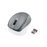 Ratón iBox Swift RF inalámbrico 1600DPI Gris agarre de goma Ratón iBox Swift RF inalámbrico 1600DPI Gris agarre de goma