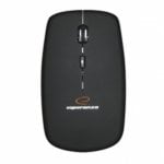 Souris Esperanza EM120K Sans Fil 1600 DPI Noir Argent 4 Boutons Souris Esperanza EM120K Sans Fil 1600 DPI Noir Argent 4 Boutons