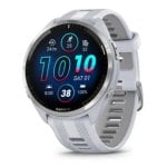 Garmin Forerunner 965 Bluetooth GPS 47mm AMOLED Blanco Talla Única Resistencia Agua 5ATM SpO2 Pulsómetro Monitor Sueño