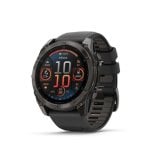 Garmin Fenix 8 GPS Bluetooth WiFi 51mm AMOLED Noir Titane Taille Unique Étanche 40m SpO2