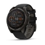Garmin fenix 8 GPS WiFi 51mm Digital Titânio Preto Talla Única 10ATM SpO2 Pulsómetro