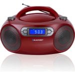 Reproductor CD portátil Blaupunkt BB18RD Rojo 4W FM USB MP3