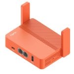 Router Cudy AC1200 Ethernet Fast 1200Mbps Naranja Antenas Externas USB VPN