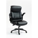 Silla Activejet YK7406-1 BK acolchada, reposabrazos y apoyo lumbar ergonómico Silla Activejet YK7406-1 BK acolchada, reposabrazos y apoyo lumbar ergonómico