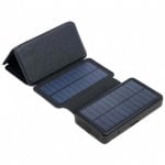 Cargador solar PowerNeed ES20000B 9W 2A 5V Resistente al agua Negro Cargador solar PowerNeed ES20000B 9W 2A 5V Resistente al agua Negro