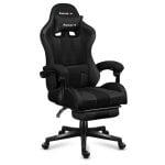 Silla gaming Huzaro FORCE 4.7 negra asiento butaca respaldo acolchado 140 kg Silla gaming Huzaro FORCE 4.7 negra asiento butaca respaldo acolchado 140 kg