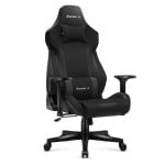 Silla gaming Huzaro Force 7.6 negra, ajuste ergonómico, 150 kg, respaldo 160° Silla gaming Huzaro Force 7.6 negra, ajuste ergonómico, 150 kg, respaldo 160°