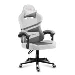 Silla gaming Huzaro FORCE 4.4 ergonómica racing 130 kg tela gris/blanca Silla gaming Huzaro FORCE 4.4 ergonómica racing 130 kg tela gris/blanca