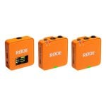 Microfono Rode Wireless GO wireless omnidirezionale portatile 3,5 mm 2 trasmettitori Microfono Rode Wireless GO wireless omnidirezionale portatile 3,5 mm 2 trasmettitori
