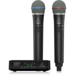 Microfono Behringer ULM302MIC wireless 2.4 GHz con doppio trasmettitore e ricevitore Microfono Behringer ULM302MIC wireless 2.4 GHz con doppio trasmettitore e ricevitore