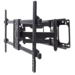 Soporte para TV Manhattan Articulado Pared 37 a 90 pulgadas hasta 75 kg Negro