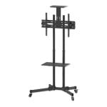 Soporte para TV Manhattan Universal Carrito Acero 37 a 70" 50 kg Altura Ajustable
