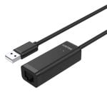 Adaptador de Red UNITEK Y-1468 USB a Ethernet 480 Mbit/s Negro