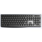 Clavier membrane Activejet K-3803S Layout US courbé filaire USB noir