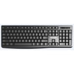 Teclado Activejet K-3803S membrane profil haut courbé USB QWERTY US complet