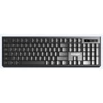 Clavier membrane Activejet K-3911W QWERTY US Sans Fil profil haut noir
