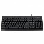 Clavier à membrane Esperanza TK101 Layout FR filaire USB noir ergonomique