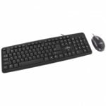 Teclado membrana Titanium TITANUM TK106 Layout ES con ratón USB negro