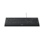Clavier à membrane Logitech K280E Pro Layout US Repose-poignets filaire