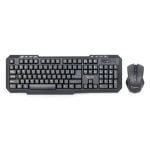 Tastiera a membrana Gembird KBS-WM-02 Layout US con mouse wireless e 8 tasti rapidi Tastiera a membrana Gembird KBS-WM-02 Layout US con mouse wireless e 8 tasti rapidi
