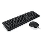 Teclado de membrana iBox OFFICE KIT II Layout EN con ratón óptico USB Teclado de membrana iBox OFFICE KIT II Layout EN con ratón óptico USB
