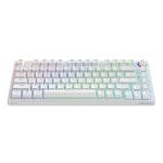 Teclado mecánico Savio Phenix WHITE GAT RED Layout International retroiluminado RGB