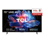 TV TCL DLED 75V6C 75" 4K Smart TV Google WiFi Métallic TV TCL DLED 75V6C 75" 4K Smart TV Google WiFi Métallic