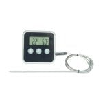 Termómetro Digital Electrolux E4KTD001 Inoxidável Temporizador Preto
