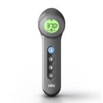 Termómetro Braun BNT 400 BK Infravermelhos LCD Sensores Frente Superfície Termómetro Braun BNT 400 BK Infravermelhos LCD Sensores Frente Superfície