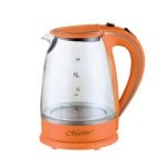 Bollitore Maestro MR064 1,7L 2000W Arancione Vetro con Indicatore livello Bollitore Maestro MR064 1,7L 2000W Arancione Vetro con Indicatore livello