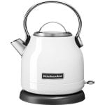 Wasserkocher KitchenAid 5KEK1222EWH 1,25 L 2200 W Edelstahl kabellos Schwarz Weiß