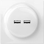 Carregador de parede Fibaro Walli N Branco 2x USB 2.0 2,4A Carregador de parede Fibaro Walli N Branco 2x USB 2.0 2,4A