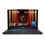 Portátil MSI Cyborg 17 B2RWGKG-075XES 17.3" Intel Core 9 270H 32GB 1TB SSD RTX 5070 QHD RGB