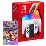 Nintendo Switch OLED Blanca + Mario Kart 8 Deluxe Nintendo Switch