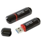 Pen USB ADATA AUV150 128GB USB 3.2 Gen 1 Preto Tampa Pen USB ADATA AUV150 128GB USB 3.2 Gen 1 Preto Tampa