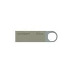 Pen Drive Goodram UUN2 64GB USB 2.0 Capless Prateado Pen Drive Goodram UUN2 64GB USB 2.0 Capless Prateado