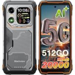 Blackview XPLORE 1 5G 16GB 6,78" Orange 512GB, 20000 mAh Akku