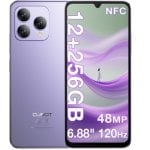 Cubot A40 4GB RAM 256GB 6.88" 4G Dual SIM 5100mAh Android 15 Púrpura