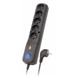 Fuente de Alimentación LESTAR LV 530W 460W Cable 1,5 m Interior Negro Interruptor