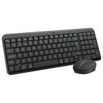 Tastiera + mouse a membrana Logitech MK250 Layout ES Bluetooth compatto