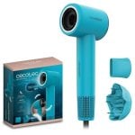 Sèche-cheveux Ionique Professionnel Cecotec DryNova Blue Wave 1600W 4 Températures 2 Vitesses avec Diffuseur et Concentrateur Bleu